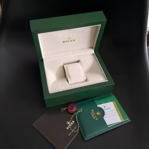 Relógio Rolex Yacht Master 2 Com Caixa E Certificados Cor Da Correia Prateado