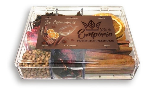 Imagem 2 de 6 de Kit Gin Tônica 07 Especiarias Envio Imediato - Cristal