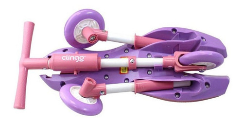 Imagem 5 de 7 de Tricilo Dobrável Rosa Clingo 12+
