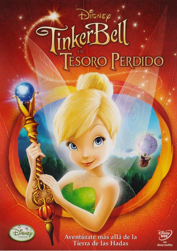 Tinker Bell Y El Tesoro Perdido Lost Treasure Pelicula Dvd