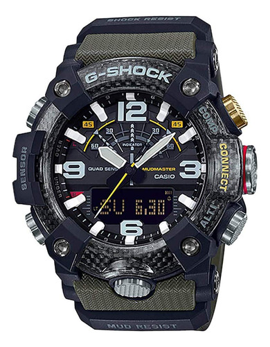 Reloj Casio Ggb100-1a3 Master Of G Mudmaster Para Hombre, Ve