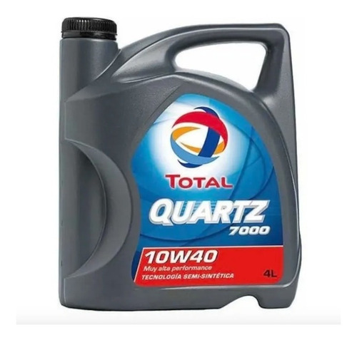 Total Q 7000 10w40 X4lts. + Filtro Aceite Orig Vw 561k/a
