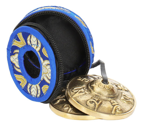 Ohm Store Sinos De Mantra Tibetano Tingsha Com Caixa Azul...