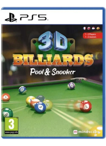 Juego multimedia físico 3D Billiards: Pool & Snooker Ps5