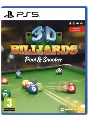 3D Billiards Pool and Snooker Ps5 (Novo) (Jogo Mídia Física