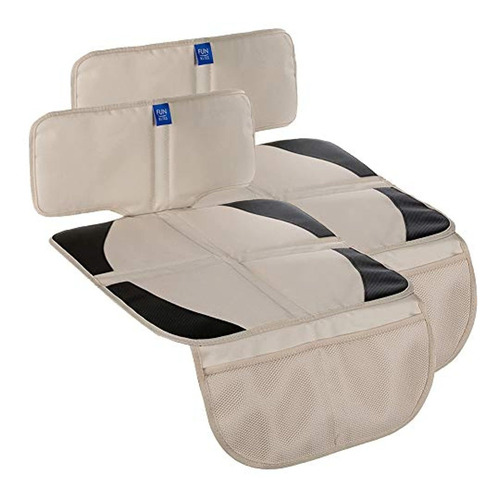 Funbliss Car Seat Protector For Child Beige