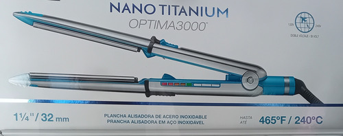 Plancha Pelo Babyliss Optima 3000 Celeste (Usado)