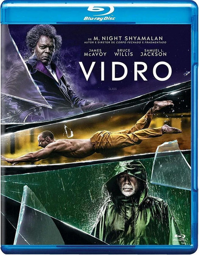 Vidro - Blu-ray - James Mcavoy - Bruce Willis