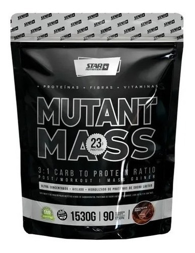 Imagen 2 de 2 de Suplemento en polvo Star Nutrition Mutant Mass proteínas sabor vanilla ice cream en pote de 1.53kg