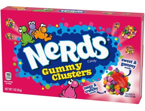 Dulces Nerds Gummy Clusters 3 Oz (85g) Importados Envio Ya