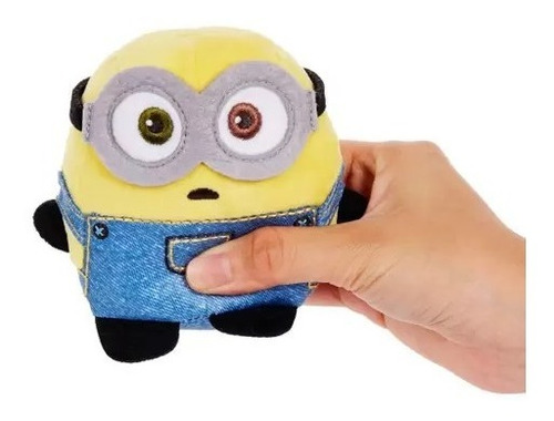 Imagem 3 de 3 de Minions Figura De Pelucia Notas Musicais Mattel Gnb34
