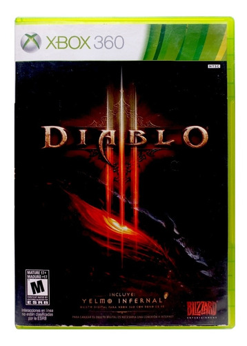 Diablo 3 Xbox 360 En Español (Reacondicionado)