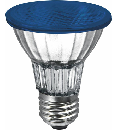 Lâmpada Halógena Par20 50w 110v - Ourolux Cor Da Luz Azul