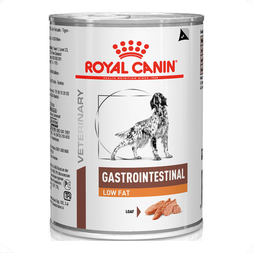 Ração Úmida Royal Canin Cães Gastrointestinal Low Fat 420g