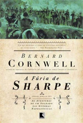 A Fúria De Sharpe (vol. 11) - Vol. 11, De Cornwell, Bernard. Editora Record, Capa Mole Em Português