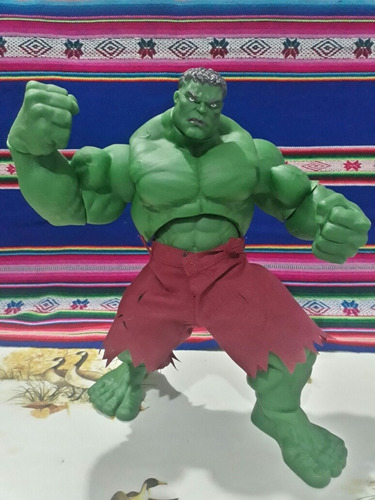 Hulk Hombre Verde Gigante Articulado Marvel Avenger 28 Cm !!