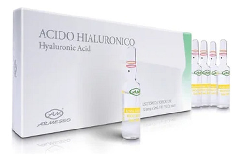 Acido Hialurónico 10 Amp. Arrugas, , - mL a $31980