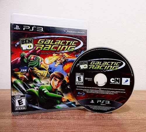 Ben 10 Galactic Racing Ps3 Mídia Física Seminovo