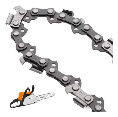 Corrente Compativel Motosserra 25 Dentes 1,1mm Stihl Ms 180