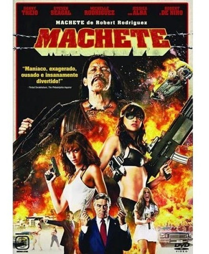 Dvd Machete - Steven Seagal, Lindsay Lohan - Lacrado Novo