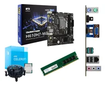Comprar Kit De Actualización Intel Celeron 12va Gen, H610m, 8gb Ram