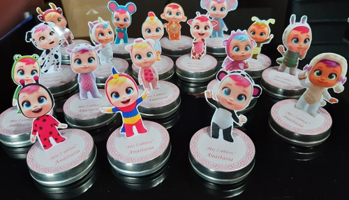 Frozen 3d Latitas Personalizadas Rellenas (precio X 5 )