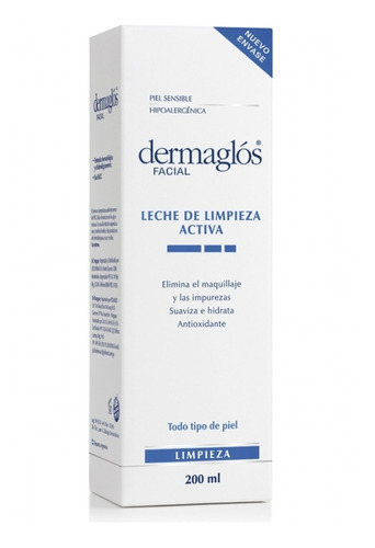 Leche De Limpieza Activa, Dermaglós Facial, 200ml