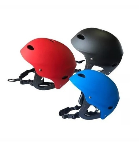 Casco Deportivo Wakeboard Kitesurf Kayak Rafting Azul Talle M(54-60cm)