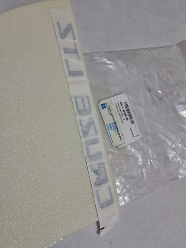 Emblema Tampa Tras Gm Cruze Ltz Hatch 12/16 Original