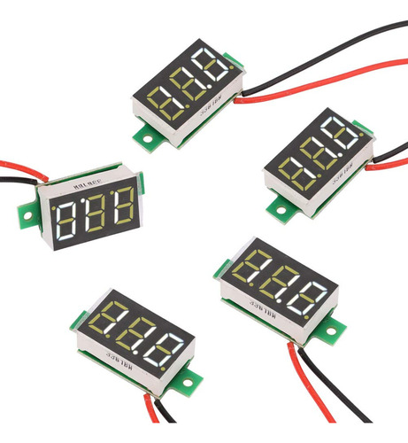 Voltimetro Digital Cc Do Cabl 5 Uds Chip Original Importado