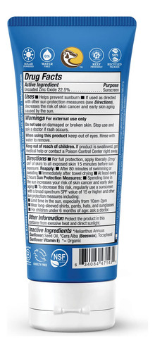 Protetor Solar Seguro Badger Reef, Protetor Solar Spf 40 Spo