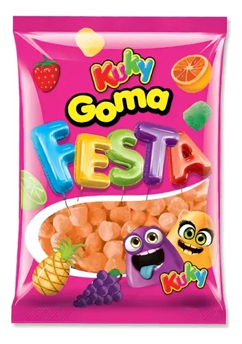 Goma De Mascar Macia E Saborosa Pacote 500 Gramas Para Festa 1-sa...