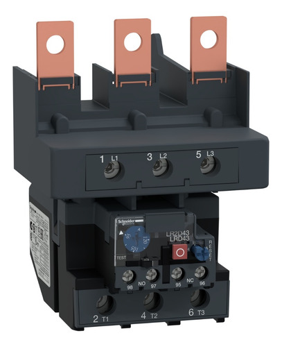 Relé De Sobrecarga Térmica 95-120a Lrd4367 Schneider