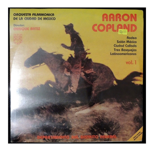 Aaron Copland Enrique Bátiz Orquesta Filarmónica De La Cdmx
