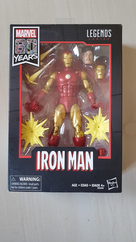 Marvel Legends Iron Man 80 Aniversario