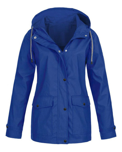 Chaqueta Impermeable De Senderismo Al Aire Libre Para Mujer