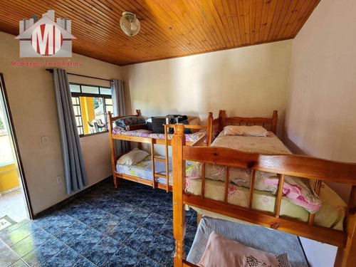 Imagem 6 de 30 de Ótima Chácara, Com 3 Dormitórios, Campinho De Futebol, Pomar, Horta, Bem Localizada, À Venda, 4400 M² Por R$ 360.000 - Rural - Socorro/sp - Ch0972
