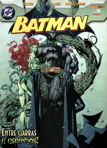 Batman (1.a Série) - 010 (panini) (jim Lee) (complete Sua Coleção) (Usado)