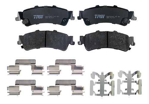 Balatas Ceramicas Traseras Chevrolet Tahoe 00 Al 01 Trw