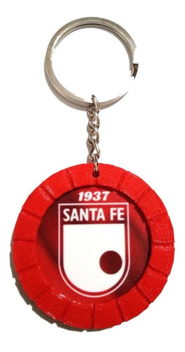 Llavero Del Club Independiente Santa Fe