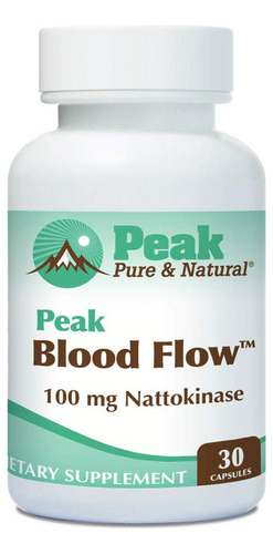 Peak Pure & Natural Peak Flujo Sanguneo - Nattokinase Suplem