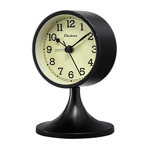 Reloj De Alarma De Tiempo De Reloj De Vendimia De Bater...