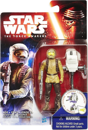 Star Wars The Force Awakens Resistance Trooper Figura 9cm 