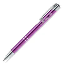 Comprar 50 Lapiceras Bolígrafo Metal Personalizado + Logo Full Color