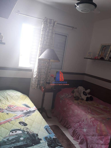 Imagem 9 de 27 de Apartamento Com 2 Dormitórios À Venda, 52 M² Por R$ 220.000 - Cond. Resid. Treviso - Parque Planalto - Santa Bárbara D'oeste/sp - Ap1060
