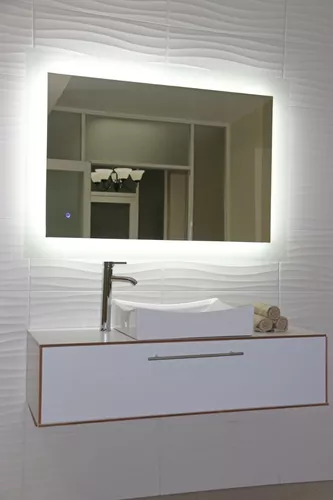 Espejo Para Baño Con Luz Led De 70x120cm