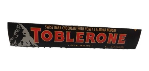 1 Pieza Chocolate Toblerone Dark Chocolate 100g