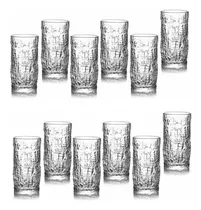 Comprar Vaso X12 Unidades 340 Ml Rocoso Set X12 Vaso Exclusivo Color Vidrio