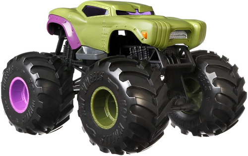 Hot Wheels Monster Trucks Hulk Marvel Escala 1:24