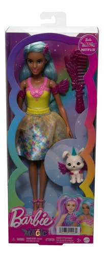 Boneca Barbie Conto De Fadas Um Toque De Mágica Hlc36 Mattel